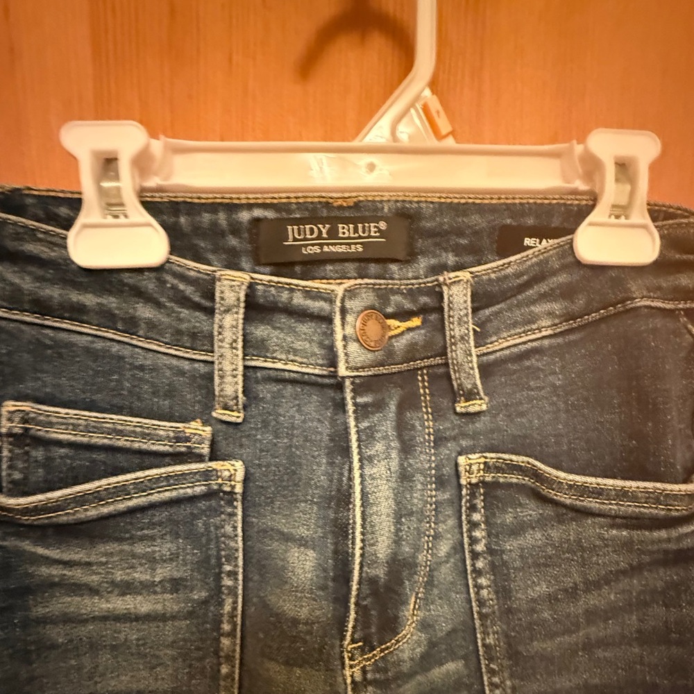 Judy Blue Dark Wash Skinny Jeans - Picture 7 of 12